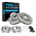 thumbnail image 1 of TRQ Front Brake Pad & Rotor Kit Brake Caliper Brake Pads Brake Rotor Semi-Metallic Vented Fits Select 2013-2014 Honda Fit, 1 of 6