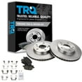 thumbnail image 1 of TRQ Front Brake Pad & Rotor Kit Brake Pads Brake Rotor Ceramic Fits Select 1997-2001 Lexus ES300 1998-2004 Toyota Avalon Camry 1999-2003 Solara, 1 of 6
