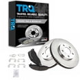 thumbnail image 1 of TRQ Front Brake Pad & Rotor Kit Brake Pads Brake Rotor Ceramic Fits Select 1998-2002 Chevrolet Camaro Pontiac Firebird, 1 of 5