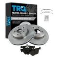 thumbnail image 1 of TRQ Front Brake Pad & Rotor Kit Brake Pads Brake Rotor Ceramic Fits Select 2004-2010 BMW X3, 1 of 4
