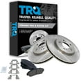 thumbnail image 1 of TRQ Front Brake Pad & Rotor Kit Brake Pads Brake Rotor Ceramic Fits Select 2007-2012 Acura RDX 2010-2011 Honda Accord Crosstour 2007-2011 CR-V 2012 Crosstour, 1 of 6