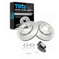 thumbnail image 1 of TRQ Front Brake Pad & Rotor Kit Brake Pads Brake Rotor Ceramic Fits Select 2019-2021 Mazda 3, 1 of 6