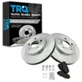 thumbnail image 1 of TRQ Front Brake Pad & Rotor Kit Brake Pads Brake Rotor Ceramic Fits Select 2020-2021 Toyota Corolla 2016-2021 Prius 2019-2021 Prius AWD-e 2017-2019 Prius Prime, 1 of 5