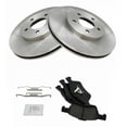 thumbnail image 1 of TRQ Front Brake Pad & Rotor Kit Brake Pads Brake Rotor Ceramic Vented Fits Select 2011-2012 Ford Escape 2011 Mercury Mariner, 1 of 5