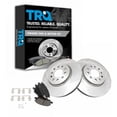 thumbnail image 1 of TRQ Front Brake Pad & Rotor Kit Brake Pads Brake Rotor Ceramic Vented Fits Select 2017-2019 Buick LaCrosse 2018-2019 Regal Sportback Regal TourX 2018-2021 Chevrolet Equinox GMC Terrain, 1 of 6