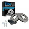 thumbnail image 1 of TRQ Front Brake Pad & Rotor Kit Brake Pads Brake Rotor Semi-Metallic Fits Select 2003-2004 Nissan Frontier 2000-2004 Xterra, 1 of 4