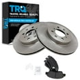 thumbnail image 1 of TRQ Front Brake Pad & Rotor Kit Brake Pads Brake Rotor Semi-Metallic Fits Select 2003-2005 Honda Civic 1994-1997 Civic del Sol 2009-2013 Fit, 1 of 5