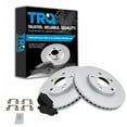 thumbnail image 1 of TRQ Front Brake Pad & Rotor Kit Brake Pads Brake Rotor Semi-Metallic Premium G-Coated Fits Select 2002-2006 Toyota Camry, 1 of 6