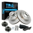 thumbnail image 1 of TRQ Front Brake Pad & Rotor Kit Brake Pads Brake Rotor Wheel Hub Bearing Assembly Semi-Metallic Fits Select 2003-2005 Dodge Ram 1500, 1 of 4