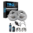 thumbnail image 1 of TRQ Front Brake Pad & Rotor Kit Ceramic Fits 1999-2001 Jeep Cherokee 1999-2006 Wrangler, 1 of 5