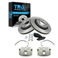 thumbnail image 1 of TRQ Front Brake Pad & Rotor Kit Fits 06-10 Jeep Commander 05-10 Grand Cherokee BKA33294, 1 of 4