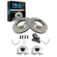 thumbnail image 1 of TRQ Front Brake Pad & Rotor Kit Fits 1996-2000 Chevrolet K3500 GMC BKA29767, 1 of 4