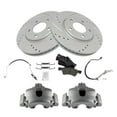 thumbnail image 1 of TRQ Front Brake Pad & Rotor Kit Fits Select 01-07 Chrysler Town & Country Dodge Caravan, 1 of 4