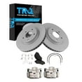 thumbnail image 1 of TRQ Front Brake Pad & Rotor Kit Premium G-Coated Semi-Metallic Fits 2011-2012 Nissan Sentra, 1 of 5
