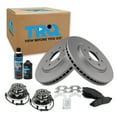 thumbnail image 1 of TRQ Front Brake Pad & Rotor Kit Semi-Metallic Fits 2005-2019 Nissan Frontier 2005-2012 Pathfinder 2005-2015 Xterra 2009-2012 Suzuki Equator, 1 of 5