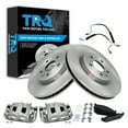 thumbnail image 1 of TRQ Front Brake Pad & Rotor Kit Semi-Metallic Fits 2013-2018 Ford Flex 2010-2018 Taurus 2009-2012 Lincoln MKS MKT, 1 of 5