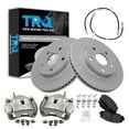 thumbnail image 1 of TRQ Front Brake Pad and Rotor Set Ceramic G Coated Rotors Calipers Fits 2008-2015 Scion xB 2012-2017 Toyota Prius V, 1 of 5
