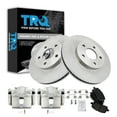 thumbnail image 1 of TRQ Front Brake Pad and Rotor Set Ceramic Rotors Calipers Fits 2007-2009 Pontiac G5, 1 of 5
