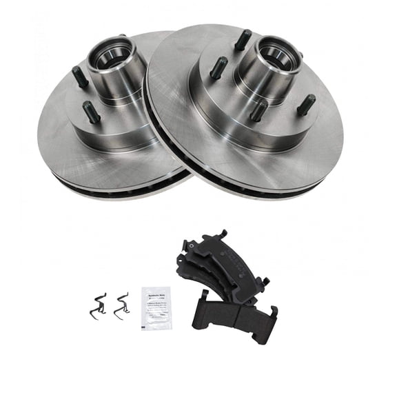 TRQ Front Brake Pads & Rotors Kit Fits Select Chevy GMC Buick Pontiac Oldsmobile
