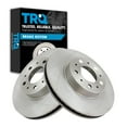 thumbnail image 1 of TRQ Front Brake Rotors Set Vented Fits Select 1991-1992 Volvo 740 1991 780 1991-1995 940 1992-1994 960, 1 of 5