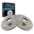thumbnail image 1 of TRQ Front Brake Rotors Set Vented Fits Select 1999-2002 INFINITI G20 1993-2001 Nissan Altima 2000-2006 Sentra, 1 of 5