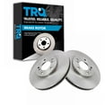 thumbnail image 1 of TRQ Front Brake Rotors Set Vented Fits Select 1999-2004 Acura RL, 1 of 5