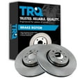 thumbnail image 1 of TRQ Front Brake Rotors Set Vented Fits Select 2008-2009 Volvo S60 2006 V70 2003-2014 XC90, 1 of 4