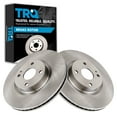 thumbnail image 1 of TRQ Front Brake Rotors Set Vented Fits Select 2017-2020 Fiat 124 Spider 2016-2019 Mazda MX-5 Miata, 1 of 4