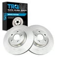 thumbnail image 1 of TRQ Front Brake Rotors Set Vented Fits Select 2018-2020 Ford Transit Connect, 1 of 5