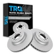 thumbnail image 1 of TRQ Front Brake Rotors Set Vented Premium G-Coated Fits Select 2009-2011 BMW 335d 2007-2013 335i 2009-2013 335i xDrive 2011-2013 335is 2007-2008 335xi 2013-2015 X1, 1 of 6