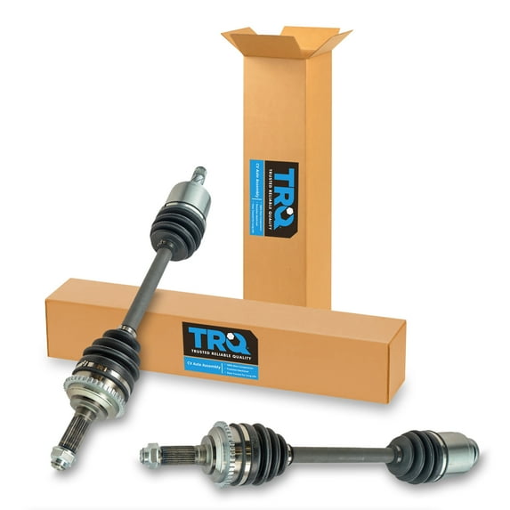 TRQ Front CV Axle Shaft Assembly Kit Pair Set of 2 for Fusion Milan 6 2.3L New CSA82531