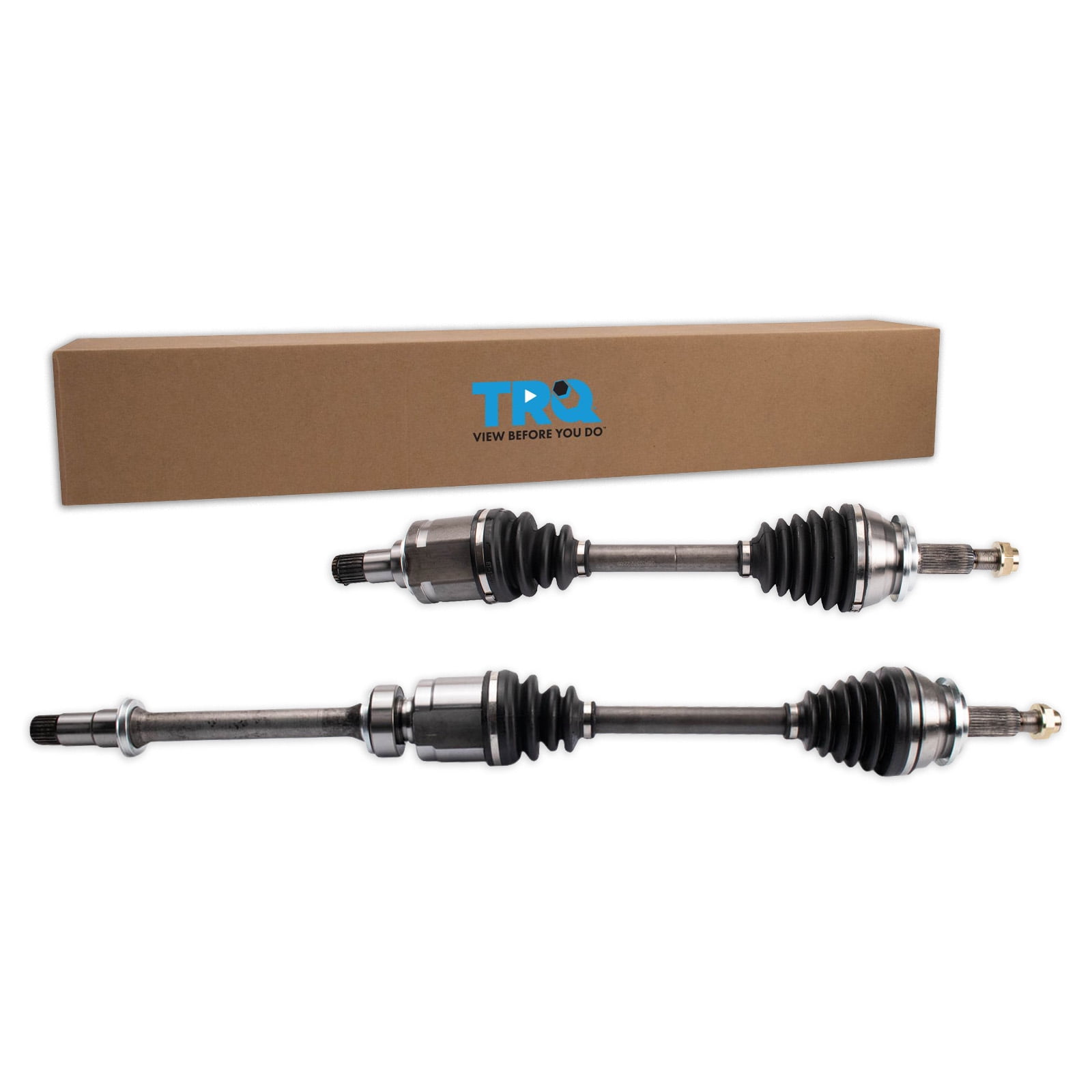 TRQ Front CV Axle Shaft Assembly Set Compatible with 2013-2018 Toyota RAV4