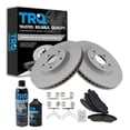 thumbnail image 1 of TRQ Front Ceramic Brake Pad & Coated Rotor Kit w/Chemicals for Honda Pilot SUV BKA24436 Fits select: 2007-2013 ACURA MDX, 2010-2013 ACURA ZDX, 1 of 6