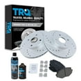thumbnail image 1 of TRQ Front Ceramic Brake Pad & Performance Rotor Kit for 94-05 Mazda Miata BKA21544 Fits select: 1994-1997,1999-2005 MAZDA MX-5 MIATA, 1 of 6