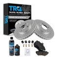 thumbnail image 1 of TRQ Front Ceramic Brake Pad & Performance Rotor Kit w/Fluids for VW Jetta BKA21436 Fits select: 1996-1999 VOLKSWAGEN JETTA, 1997-2002 VOLKSWAGEN CABRIO, 1 of 6