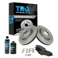 thumbnail image 1 of TRQ Front Ceramic Brake Pad & Rotor Kit w/Chemicals for Land Rover SUV BKA15935 Fits select: 2011-2016 LAND ROVER RANGE ROVER SPORT, 2010-2016 LAND ROVER LR4, 1 of 6