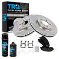 thumbnail image 1 of TRQ Front Ceramic Brake Pad & Rotor Left & Right Kit w/Fluids for 09-12 Acura TL BKA17108, 1 of 6