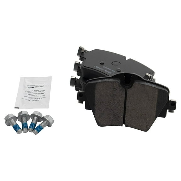 TRQ Front Ceramic Brake Pad Set for BMW X1 X2 Mini Cooper Clubman BFA15074 Fits select: 2018-2019 BMW X3 XDRIVE30I, 2018-2020 BMW X2 XDRIVE28I