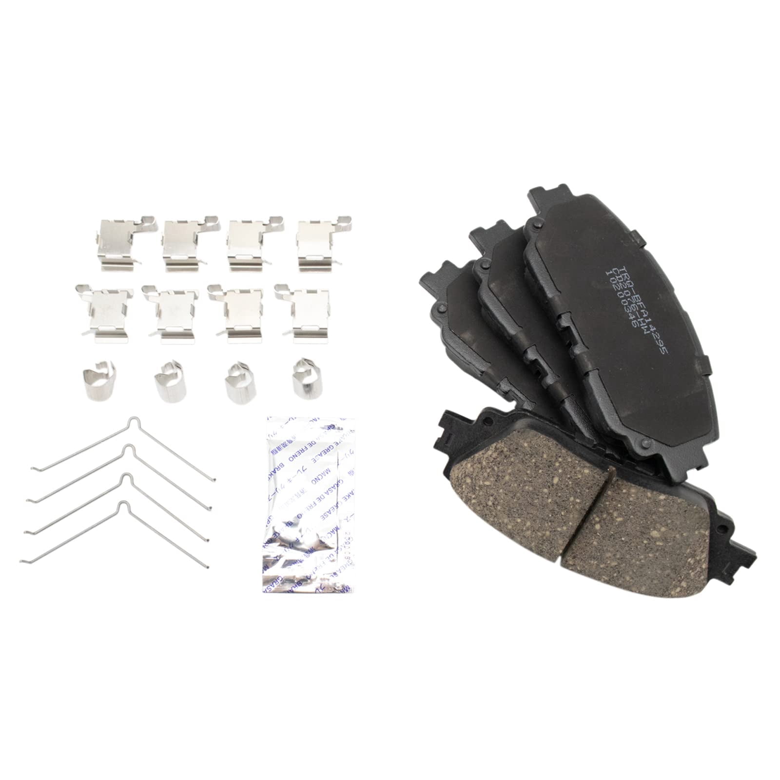 Coated Brake Rotors AutoShack Front & Rear Brake Rotors Ceramic Brake Pads | Replacement For Toyota Camry RAV4 Avalon C-HR Venza Lexus ES350 UX250h ES300h UX200 ES250 AWD Toyota Camry Brake Kit