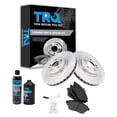 thumbnail image 1 of TRQ Front Ceramic Disc Brake Pad & Rotor Kit w/Chemicals for MB CLA250 GLA250 BKA15853 Fits select: 2014-2019 MERCEDES-BENZ CLA, 2015-2019 MERCEDES-BENZ GLA, 1 of 6