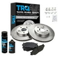 thumbnail image 1 of TRQ Front Ceramic Disc Brake Pad & Rotor Kit w/Chemicals for 06-08 Lexus IS250 BKA18245, 1 of 6