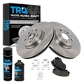 thumbnail image 1 of TRQ Front Ceramic Disc Brake Pad & Rotor Kit w/Chemicals for 11-12 Chevy Caprice BKA16740 Fits select: 2011-2017 CHEVROLET CAPRICE, 1 of 6