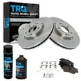 thumbnail image 1 of TRQ Front Ceramic Disc Brake Pad & Rotor Kit w/Chemicals for Kia Forte Forte5 BKA16809, 1 of 6
