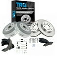 thumbnail image 1 of TRQ Front Ceramic Pad Rotor Rear Drum Shoe & Hardware Kit for GM Pickup Truck BKA19940, 1 of 8