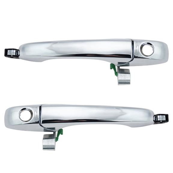 TRQ Front Chrome Outer Outside Door Handle Set for Dodge Magnum Chrysler 300 DHA36853