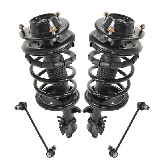 TRQ, Front Complete Loaded Strut Spring Assembly, SCA67021, 4pc ...