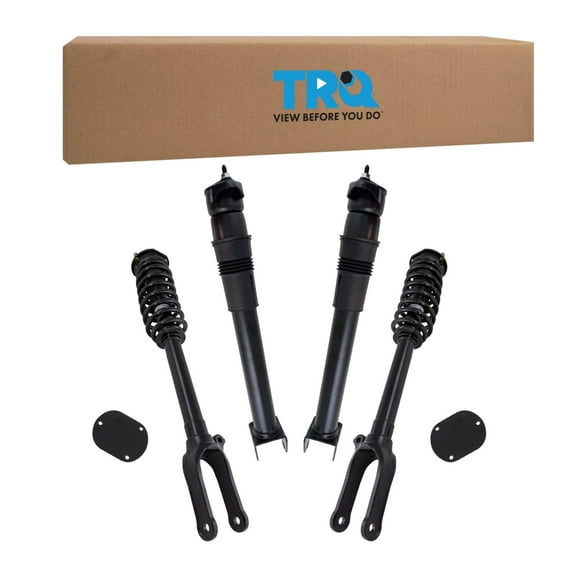 TRQ Front Complete Strut & Spring Assemblies w/ Rear Shock Absorbers Set for MB SKA34842 Fits select: 2005-2010 MERCEDES-BENZ ML