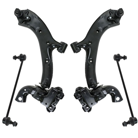 TRQ Front Control Arm Ball Joint Sway Bar Link Suspension Kit 4pc for 07-12 RDX PSA63592 Fits select: 2007-2012 ACURA RDX