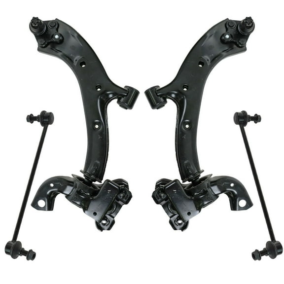 TRQ Front Control Arm Ball Joint Sway Bar Link Suspension Kit 4pc for 07-12 RDX PSA63592 Fits select: 2007-2012 ACURA RDX