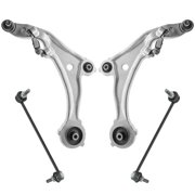 TRQ Front Control Arm Ball Joint Sway Bar Link Suspension Kit Set 4pc for Murano PSA63681 Fits select 2009-2014 NISSAN MURANO